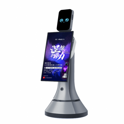 大屏廣告宣傳機器人 網(wǎng)紅營銷 商超導購 自助查詢 招攬互動